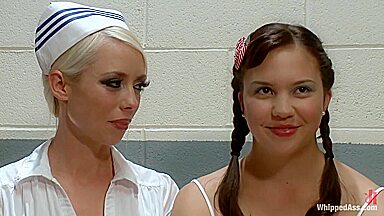 Lorelei Lee and Kiki Koi - 18 year old candy striper used and abused by sadistic lesbian nurse in gynecology hospital.