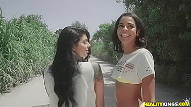 Vienna Black and Gina Valentina in Truck Stop Sluts