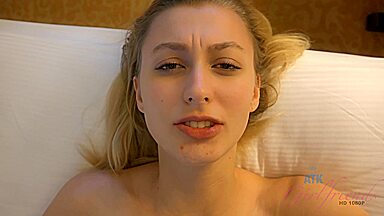 Since it was your last day in Hawaii, Alexa lets you cum in her mouth with Alexa Grace